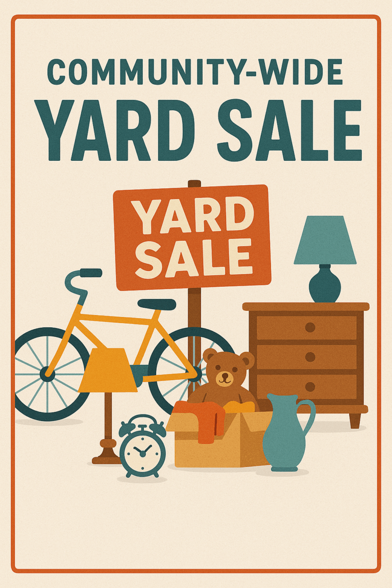 The Carroll Valley Community-Wide Yard Sale Returns June 7